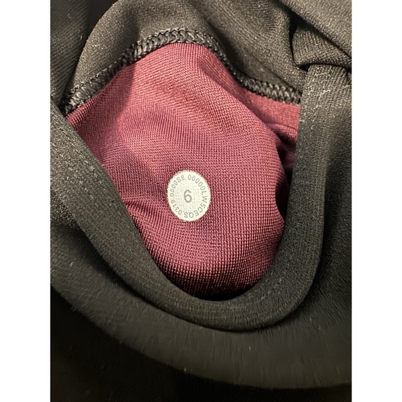 Women's Lululemon Mapped Out High-Rise Legging 28" Black/Marvel Mesh Size 6 - Picture 8 of 8